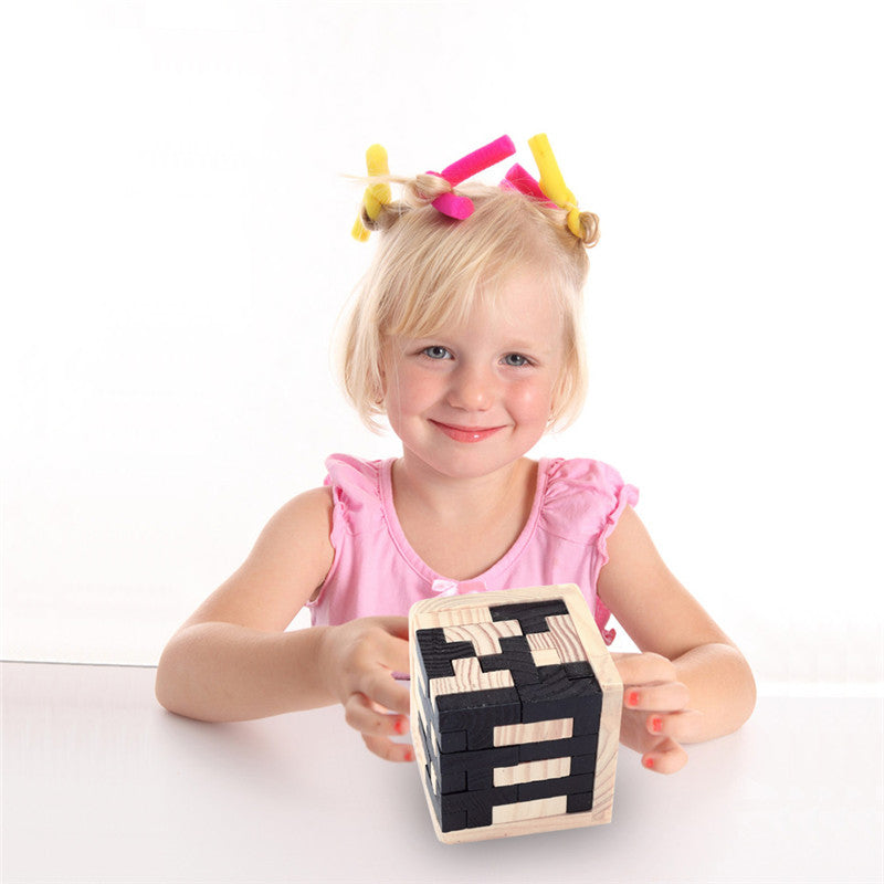 Wooden Brain Teaser Puzzle Mimarta