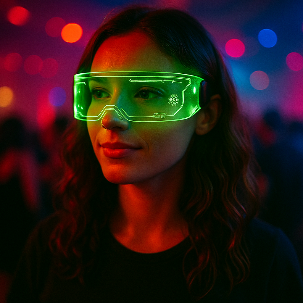LED Luminous Glasses Mimarta