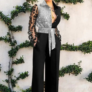 Long Sleeve High Waist Jumpsuit Rieworkes