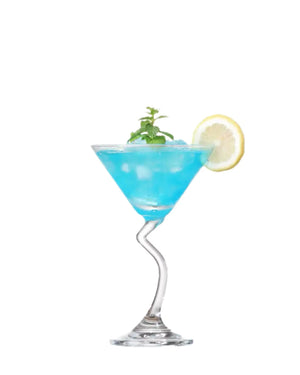 Bent Cocktail Glass Rieworkes