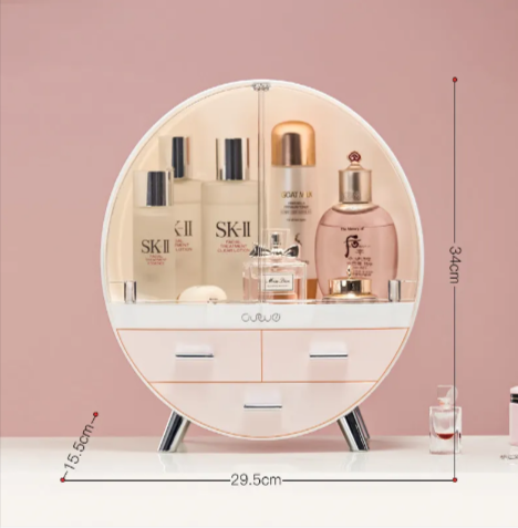 Double Door Cosmetic Storage Box Mimarta