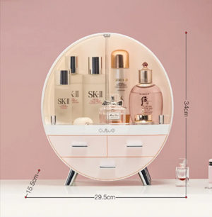 Double Door Cosmetic Storage Box Mimarta