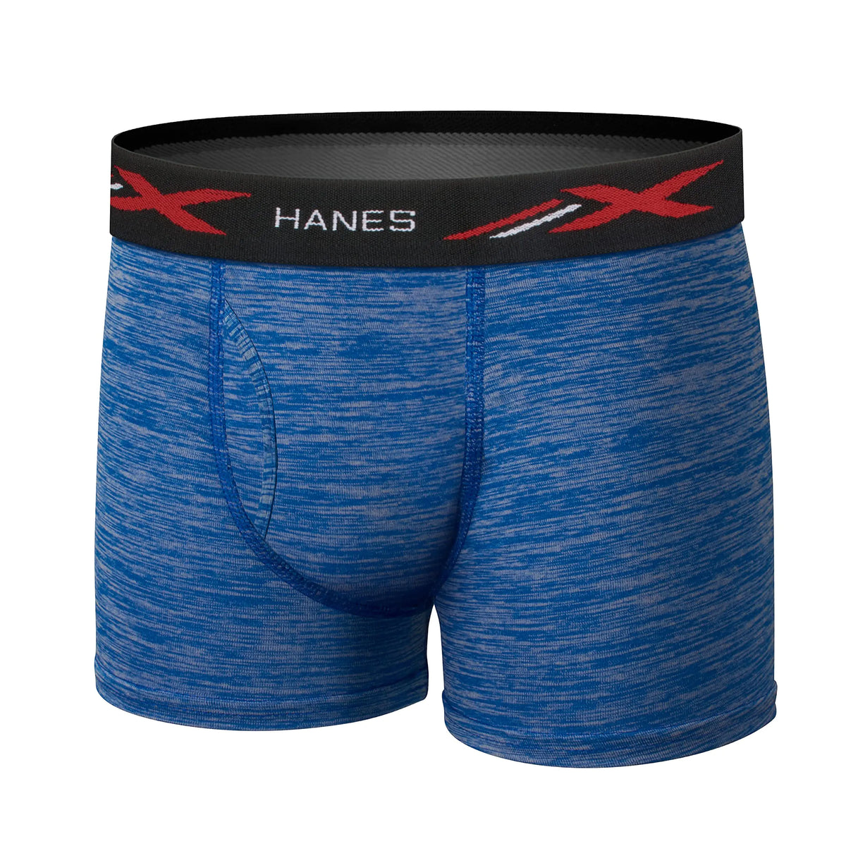 Hanes Boys' X-Temp Boxer Briefs, Moisture Wicking Breathable Underwear, Tagless, Assorted 6 Pack Medium Red/Black/Blue - 6 Pack Rieworkes