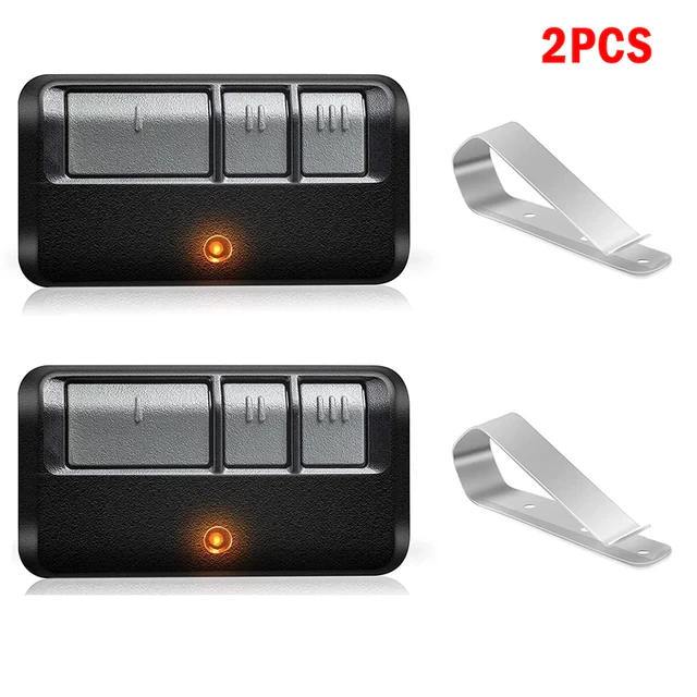 2 For Chamberlain LiftMaster Garage Door Opener Remote 893LM 953EV-P2 Learn Mimarta