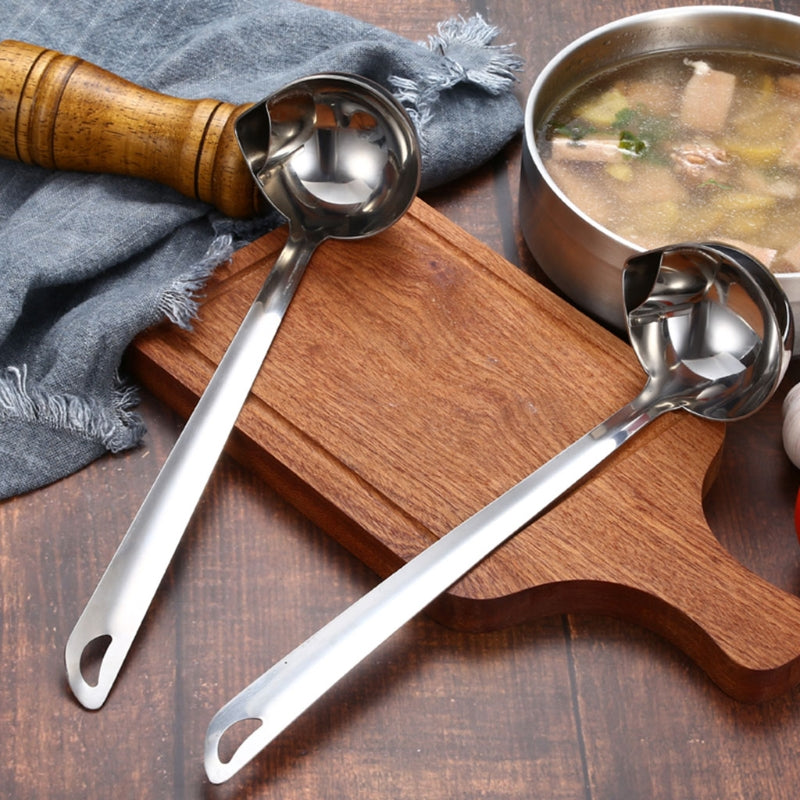 Stainless Steel Soup Oil Separator Spoon Mimarta