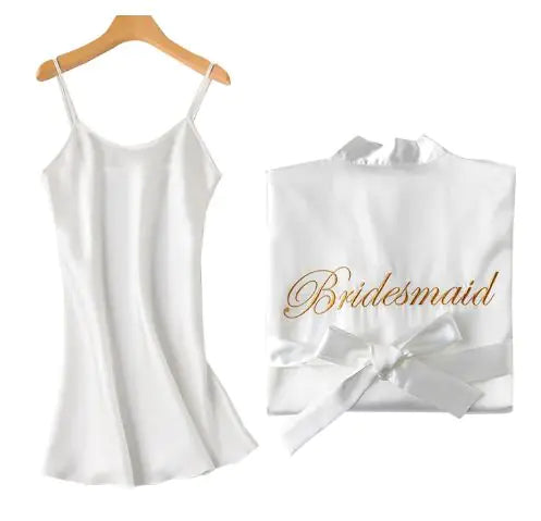 Bridal Bridesmaid Robe Rieworkes