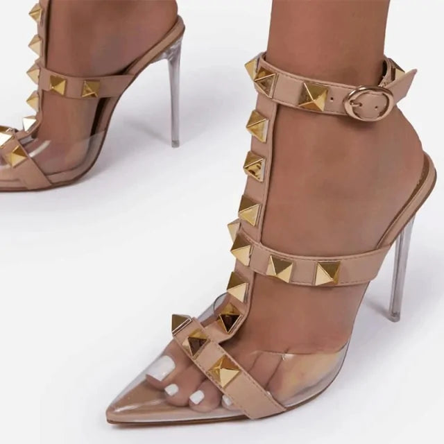 Women's High Heels Rivet Rieworkes