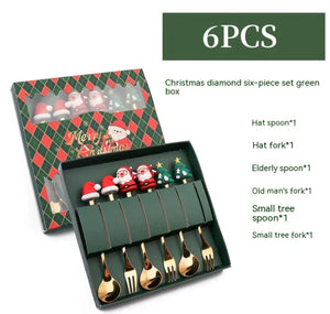 Festive Stainless Steel Christmas Spoon Rieworkes