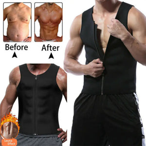 Men's Neoprene Waist Trainer Vest for Weight Loss Mimarta