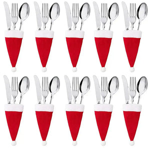 Christmas Decorations Tableware Holder Bag Rieworkes