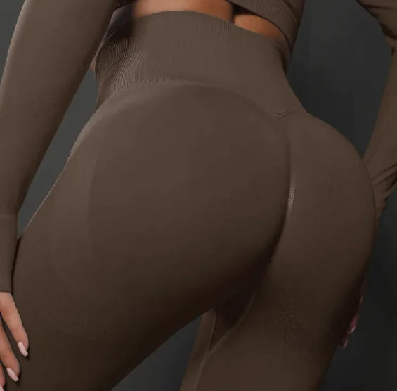 High Waist Seamless Yoga Pants Rieworkes
