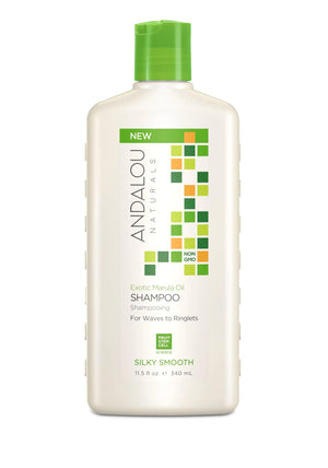 Andalou Naturals Exotic Marula Oil Silky Smooth Shampoo 11.5 Oz Mimarta