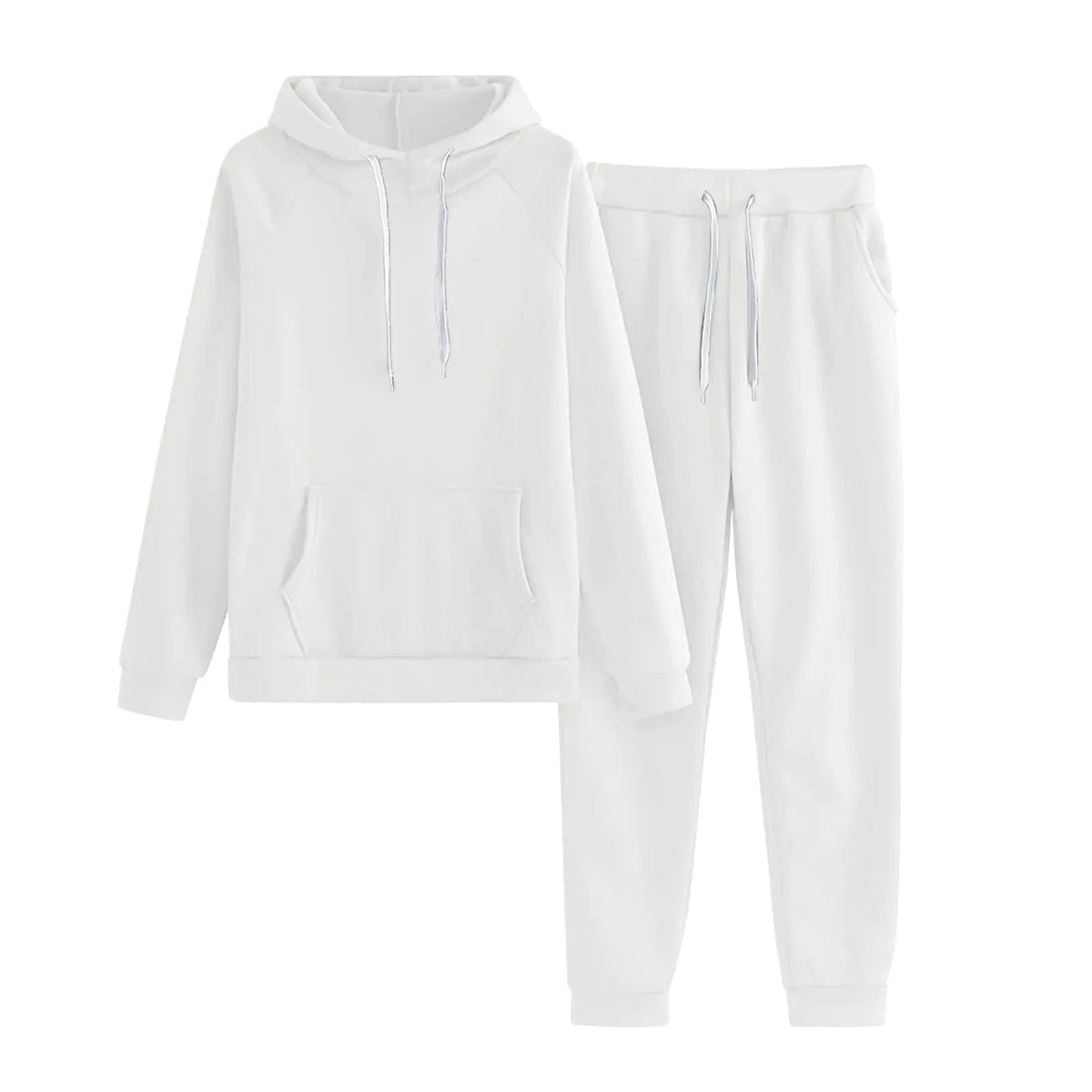 JMMSlmax Women Sweatsuits Two Piece Unisex Outfits Hoodieds Pullover Sweatshirt Jogging Pants Tracksuit Set Pants Loungewear Mimarta
