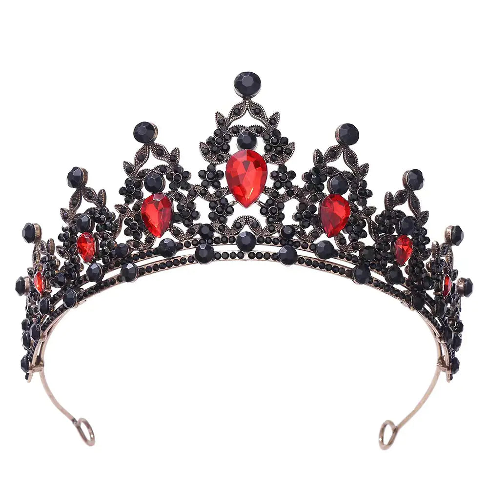 Luxury Rhinestone Bridal Crown Hair Accessory Mimarta