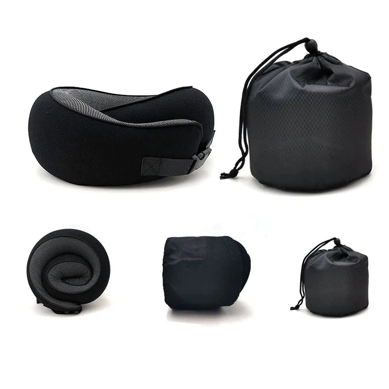 Memory Foam Travel Neck Pillow Rieworkes