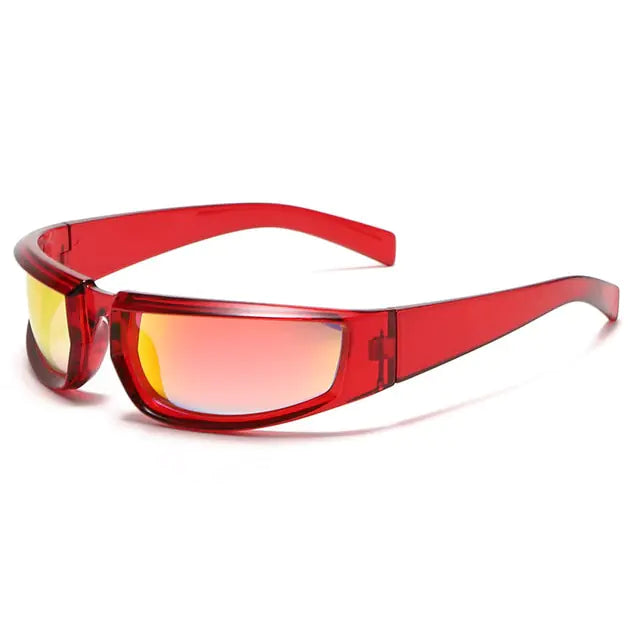 Y2K Sports Punk Sunglasses Women Men Rieworkes
