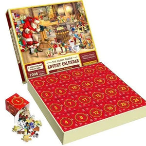 24-Box Christmas Advent Puzzle Mimarta