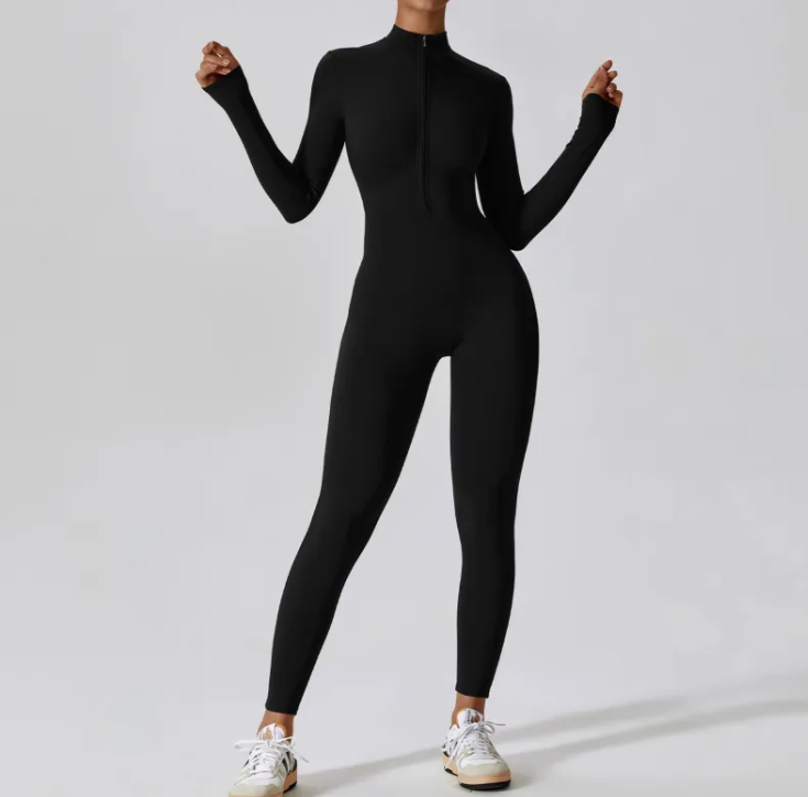 Flex Fit Zip Jumpsuit Mimarta