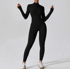 Flex Fit Zip Jumpsuit Mimarta