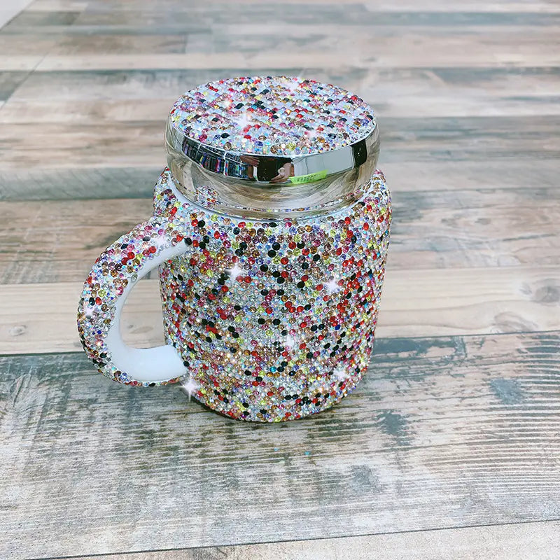 Creative Ceramic Coffee Mug with Lid for Office Use Mimarta
