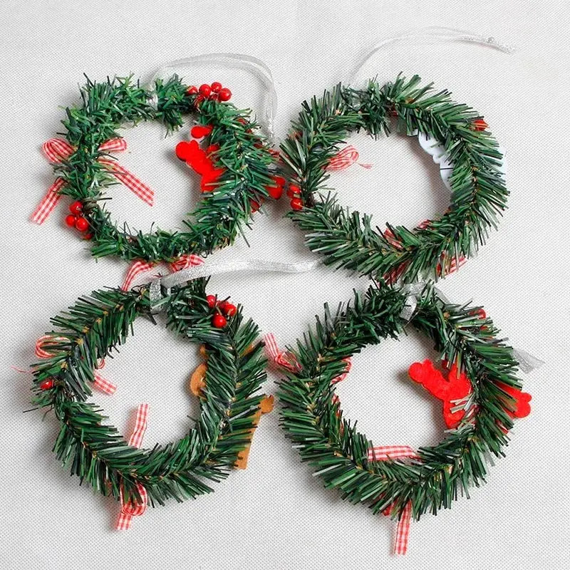 Christmas Wreath Wood Christmas Decor Rieworkes