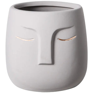 Ceramic Face Living Room Vase Rieworkes
