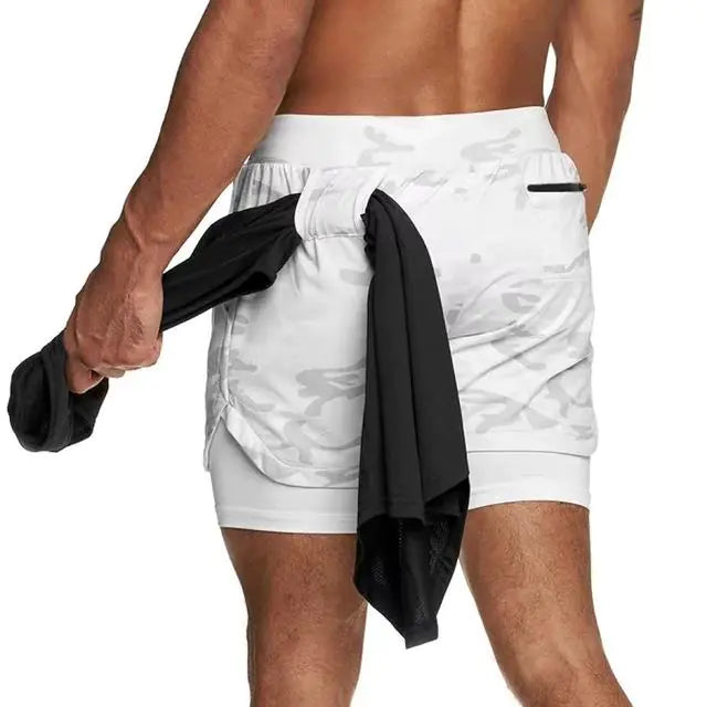 Gym Workout Shorts With Phone Pocket Rieworkes