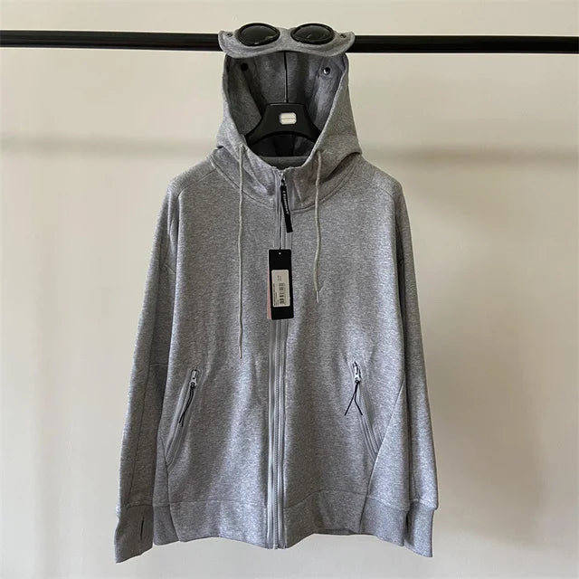 Winter Lens Decoration Hoodie Zip for Men and Women Rieworkes