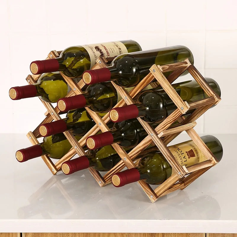 Wooden Wine Rack Rieworkes