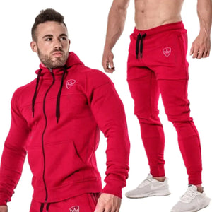 Winter Muscle Brothers Sports Hoodie Set Mimarta