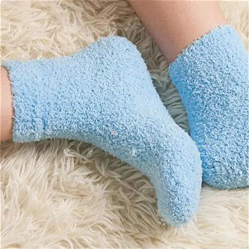 Women's Bed Socks Pure Color Rieworkes