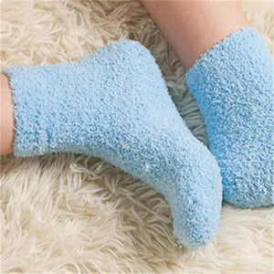 Women's Bed Socks Pure Color Rieworkes
