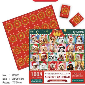 24-Box Christmas Advent Puzzle Mimarta