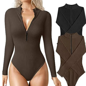 Seamless Women's Bodysuit Long Sleeve Rieworkes