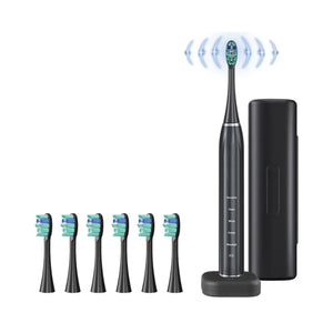 Smart Sonic Dental Care Toothbrush With 8 Brush Heads Rieworkes