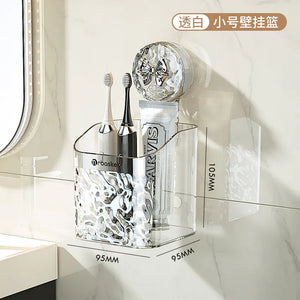 Bathroom Suction Shelf for Towels and Toiletries Mimarta