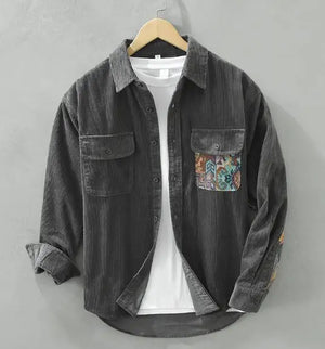 Japan Style Retro Long Sleeve Rieworkes