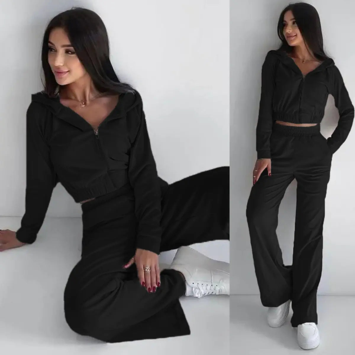 Women's Autumn Winter Tracksuit 2-Piece Set 2024 Mimarta