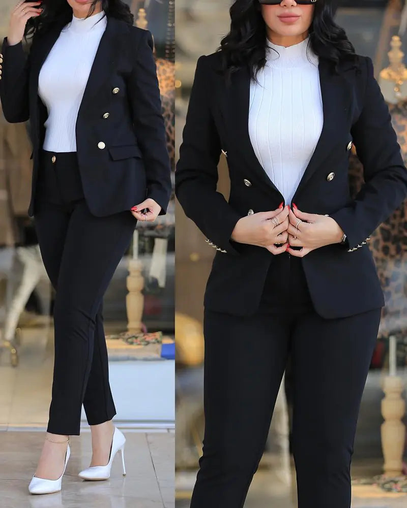 2023 Women's Casual Fashion Suit Set for Work Mimarta