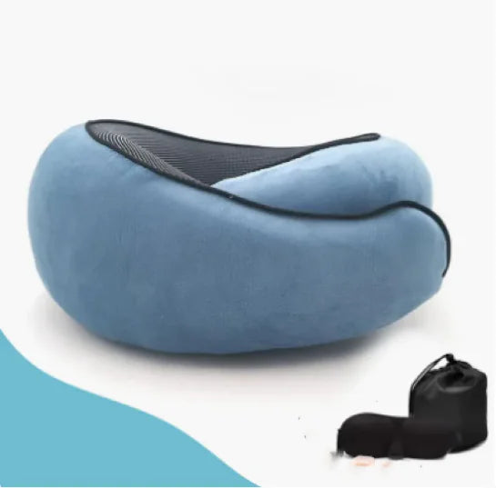 Memory Foam Travel Neck Pillow Rieworkes