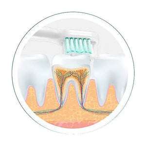 Ultrasonic Electro Toothbrush With Two Additional Brush Heads Rieworkes