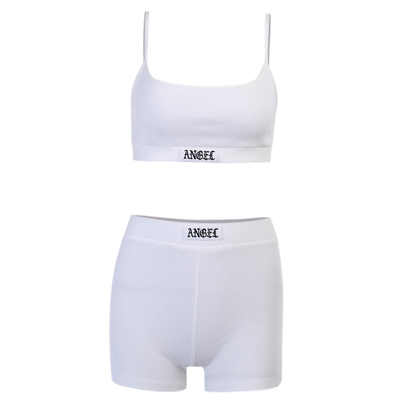 Women's Fashionable High-Waist Fitness Set (2 Pieces) Mimarta