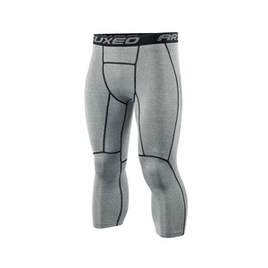 ARSUXEO Men's Compression Running Tights: Gym & Yoga Sportswear Rieworkes