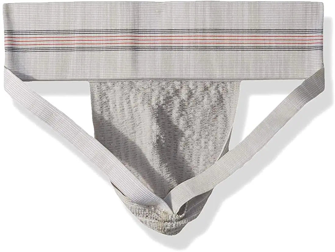 GYM mens 3" Wide Band Classic Athletic Supporter X-Large Heather Grey Rieworkes