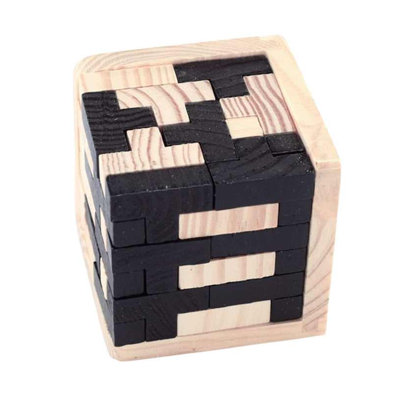 Wooden Brain Teaser Puzzle Mimarta