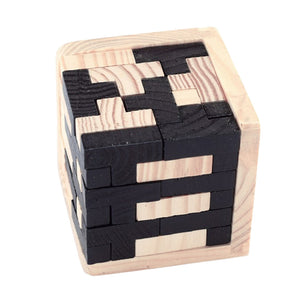 Wooden Brain Teaser Puzzle Mimarta