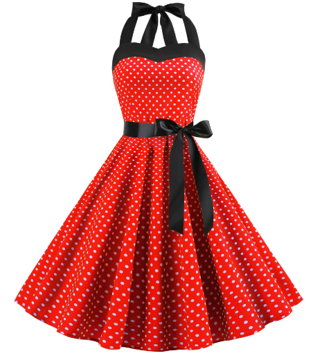 Vintage Polka Dot Strapless Maxi Dress for Women Mimarta