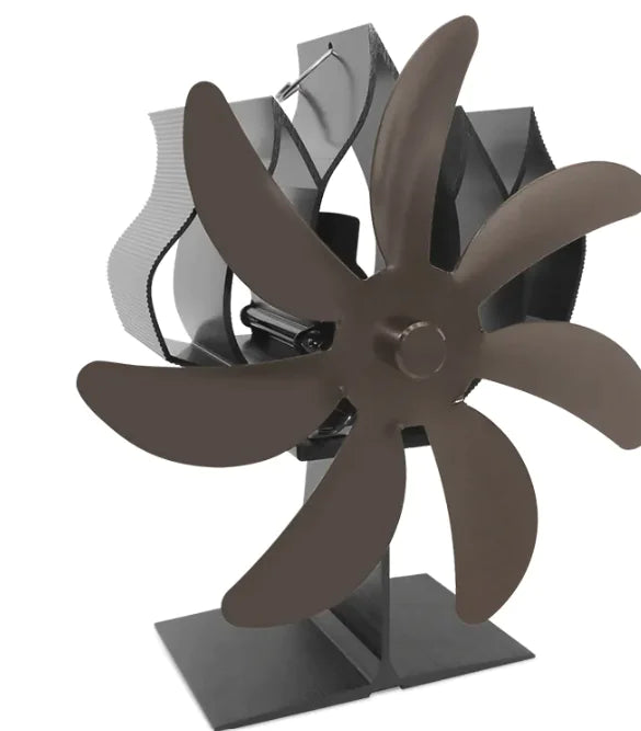 Ice Fishing Fire Protection Fireplace Fan – Efficient Heat Distribution Fan Mimarta