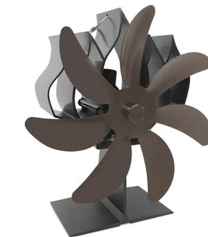 Ice Fishing Fire Protection Fireplace Fan – Efficient Heat Distribution Fan Mimarta
