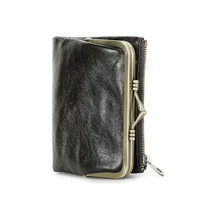 Genuine Leather Wallet Women Rieworkes